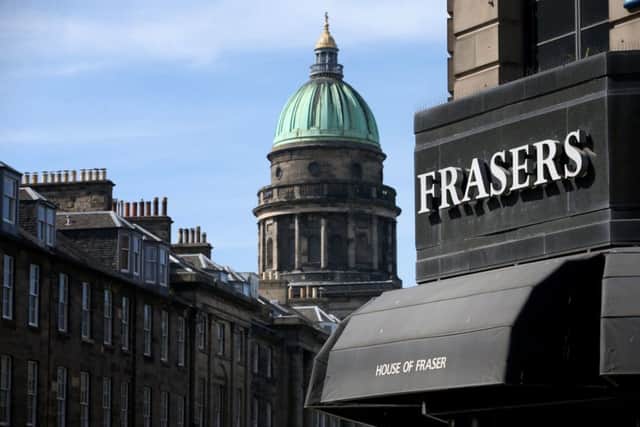 A House of Fraser department store Photo:  Jane Barlow/PA Wire