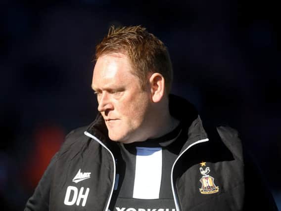Bradford City manager David Hopkin. Johnston Press/ James Hardisty