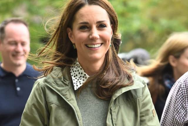 The Duchess of Cambridge at the Sayers Croft Forest School and Wildlife Garden at Paddington Recreation Ground, London.