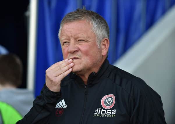 Sheffield United manager Chris Wilder remains bemused by the unfair hand dealt to his side by the fixtures schedulers (Picture: Robin Parker/Sportimage).