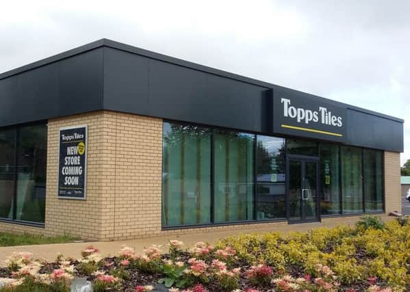 A new Topps Tiles store.
