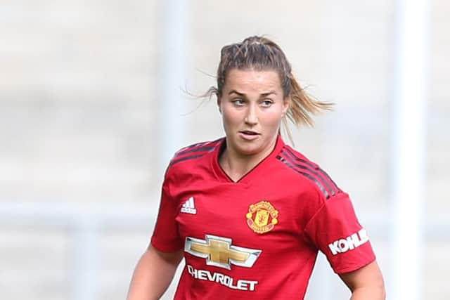 Amy Turner. Picture courtesy of Manchester United.