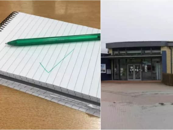 The green pen row happened at a Yorkshire school