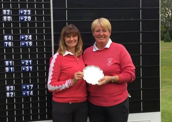 Wakefield's Betty Sworowski and Julie Wheeldon scored a two-shot win when they teamed up for the first time in the Brenda King Foursomes at Brough.