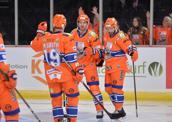 STEPPING UP: Sheffield Steelers' interim player-coach, Mark Matheson. Picture: Dean Woolley.