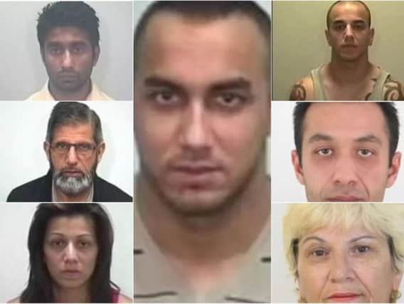 Members of two families who were part of an organised crime group which trafficked victims from Slovakia into Yorkshire have been sentenced to a total of over 24 years.