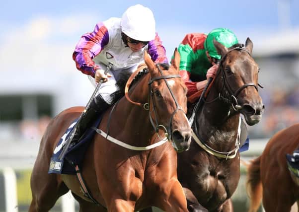 Laurens came to prominence when winning the May Hill Stakes at Doncaster a year ago under PJ McDonald.