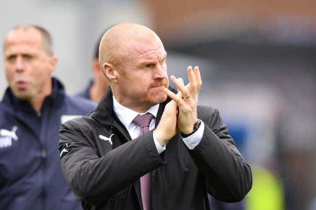 Burnley manager Sean Dyche. Picture: Anthony Devlin/PA