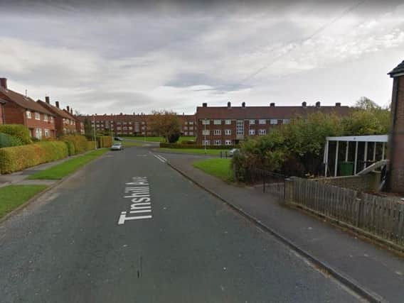 Tinshill Avenue, where the incident happened