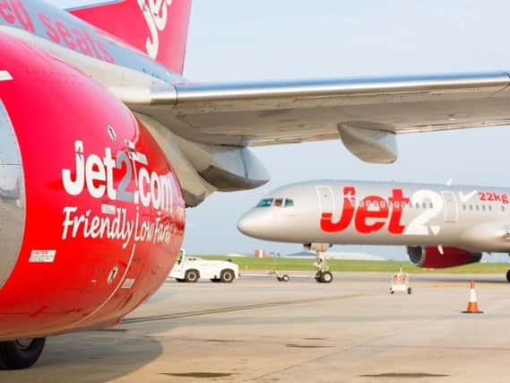 Counter terror police were called to the Jet2 plane at Leeds Bradford Airport