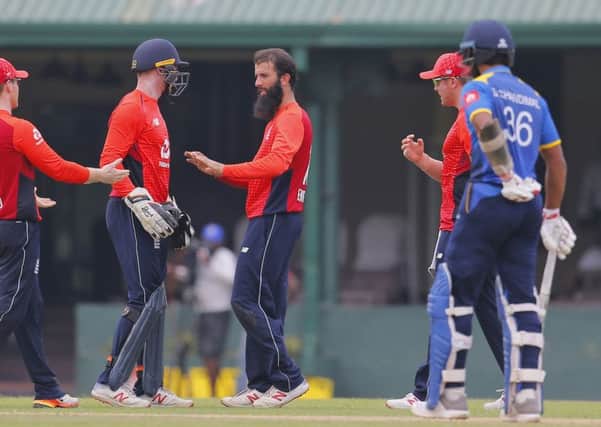 England in Colombo (Pictures: AP)