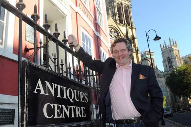 Tim Hogarth, owner of Red House Antiques Centre, is a regular on ITV shows Dickinson's Real Deal and Secret Dealers.