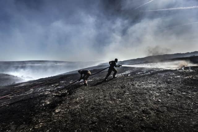 Firefighters have warned they are under-funded, short-staffed and ill-equipped to deal with an increase in wildfires. Picture by Danny Lawson/PA Wire.