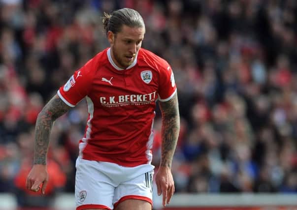 Barnsley's George Moncur scored against Peterborough in his side's emphatic victory (Picture: Tony Johnson).