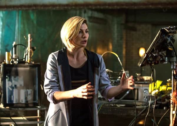 Jodie Whittaker in the first episode of Doctor Who, series 11. (C) BBC / BBC Studios - Photographer: Sophie Mutevelian