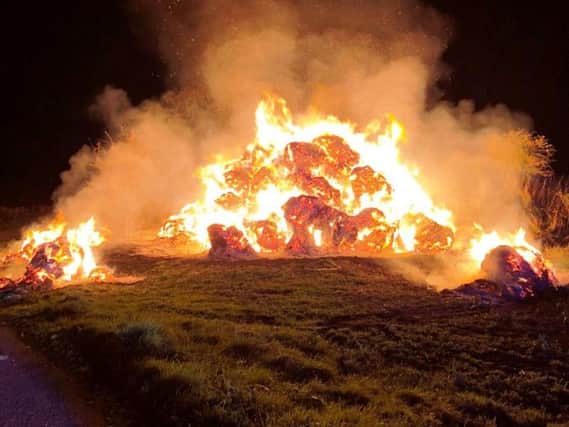 The fire at Riccall. Picture: North Yorkshire Fire and Rescue Service.