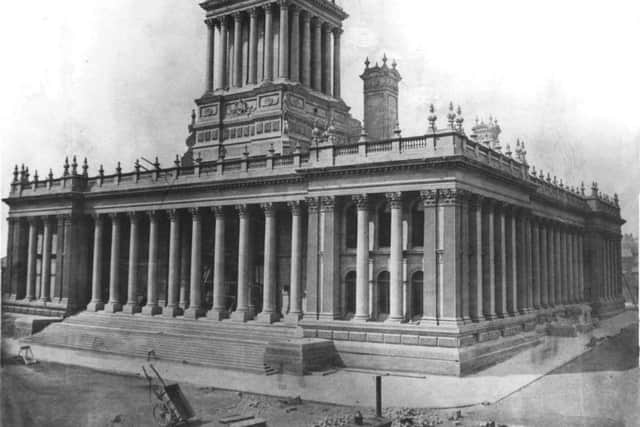 Leeds, Town Hall, 1858.
