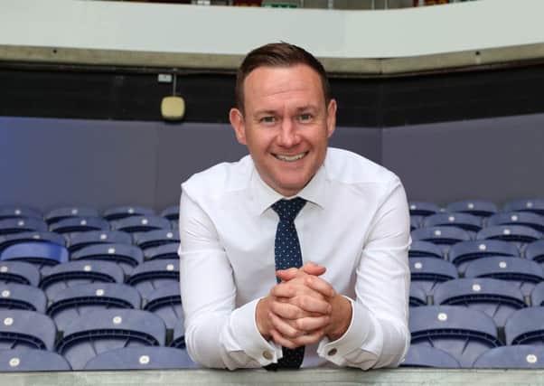 James Mason started his job yesterday as chief executive of League One Rochdale (Picture: Thomas Gadd).
