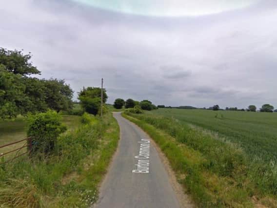 The woman was driving a Ford Focus which crashed on the approach to Burton Salmon, near Selby. Picture: Google