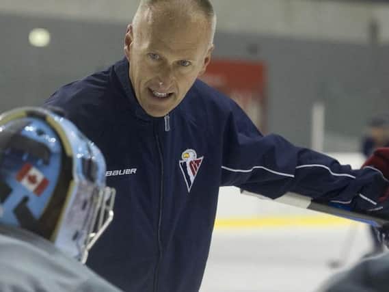 Tom Barrasso. Picture supplied by Sheffield Steelers.