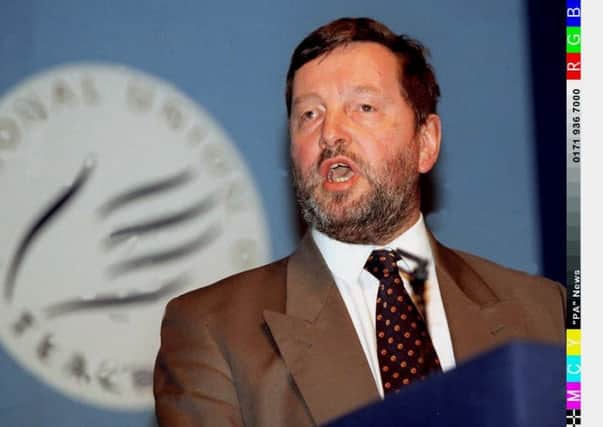 Daviod Blunkett preferred being heckled and jeered at teaching conferences, like the NUT, rather than being greeted by stony silence.