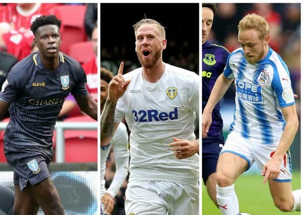 Lucas Joao, left, Pontus Jansson and Alex Pritchard, right, all make our latest YP Team of the Week.