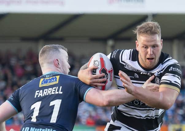 Hull FC's Joe Westerman: Determined to be back.