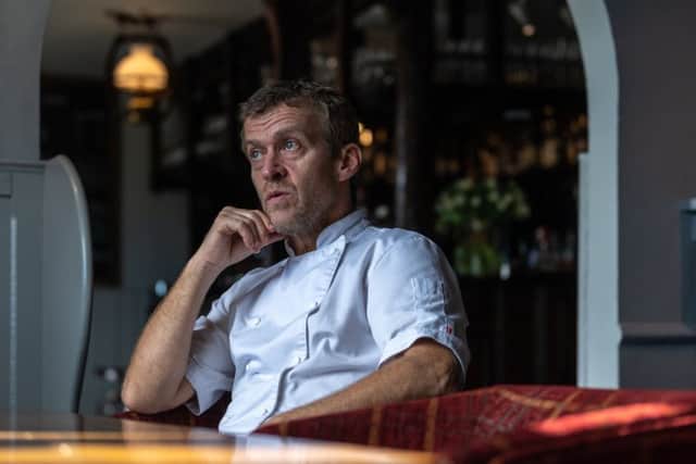 AMBITION: Chef Michael Wignall, who won two Michelin stars in his previous role, has now taken over The Angel at Hetton. PIC: James Hardisty