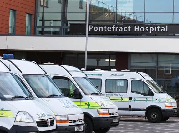 Pontefract Hospital's midwifery-led unit is currently closed because of a staff shortage.