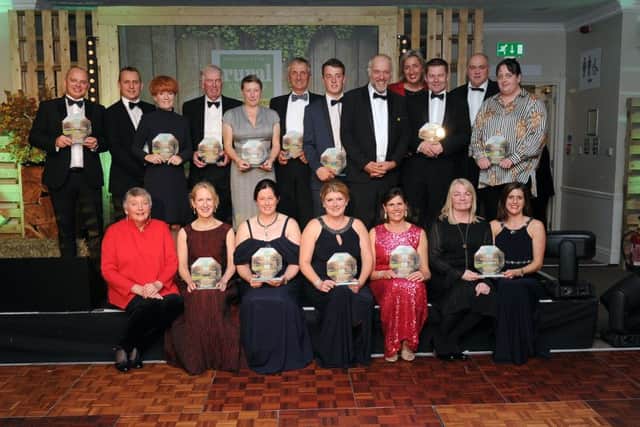 The winners of this year's Rural Awards staged by The Yorkshire Post.