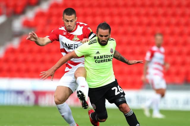 Doncaster Rovers' Tommy Rowe. Picture: Simon Bellis/Sportimage