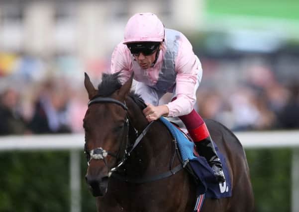Too Darn Hot and Frankie Dettori bid to win the Group One Dewhurst Stakes today after landing the Champagne Stakes at Doncaster on St Leger day.
