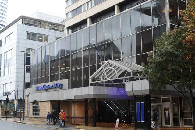 Talks are taking place about the future of the Hilton and other affected businesses in Leeds.