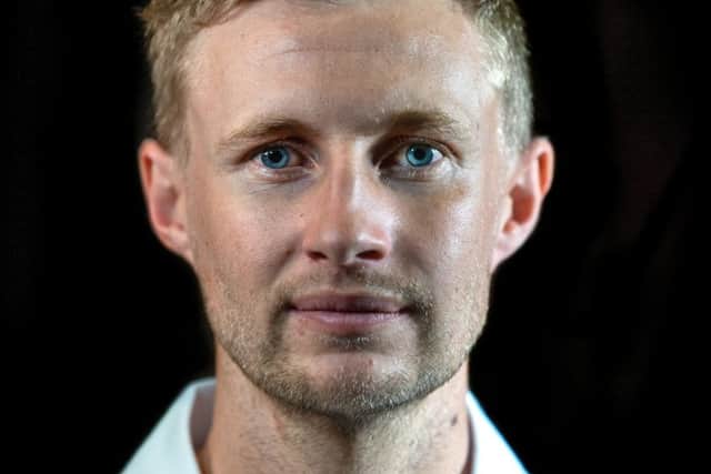 Yorkshire-born England Test cricket captain Joe Root.
