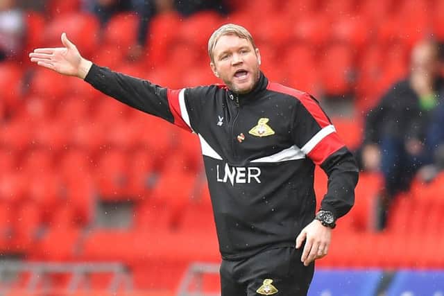 Doncaster Rovers' manager Grant McCann (Picture: PA)