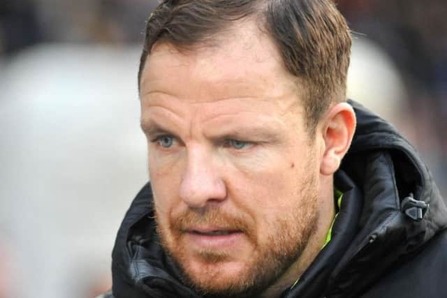Sam Collins: His York side earned victory in his first official match in charge.