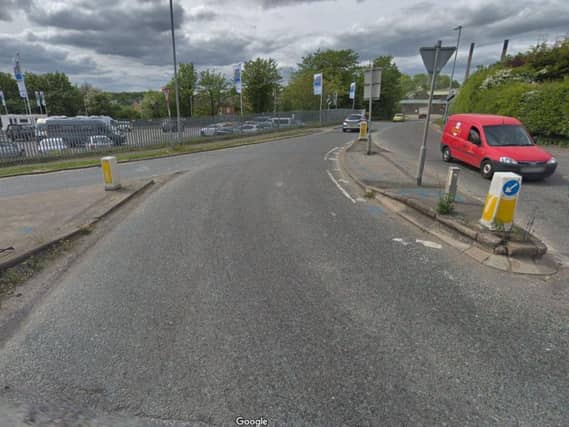 The slip road where the accident happened. Photo: Google.