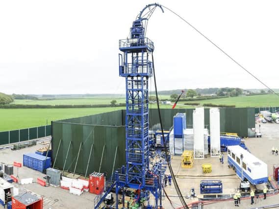 Fracking is due to start at the site today