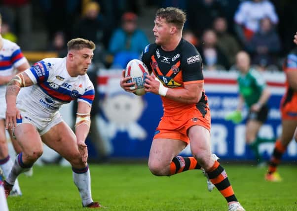 Castleford's Adam Milner: Ready to face France.