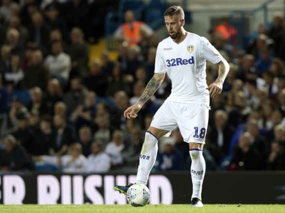 Leeds United defender Pontus Jansson. The Swede has been charged by the FA over his comments made after this month's 1-1 draw with Brentford.