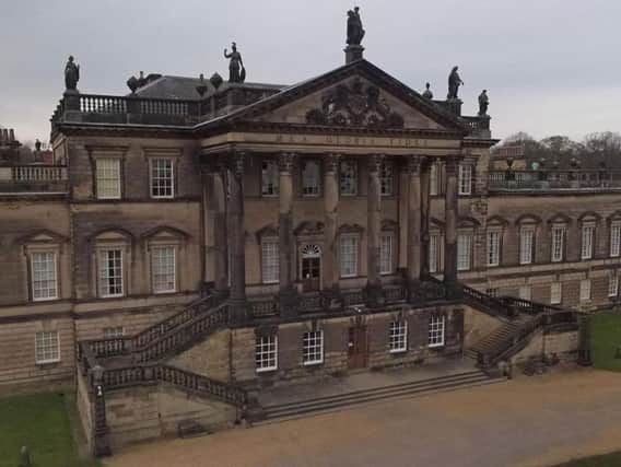 The Grade I listed Wentworth Woodhouse, near Rotherham.