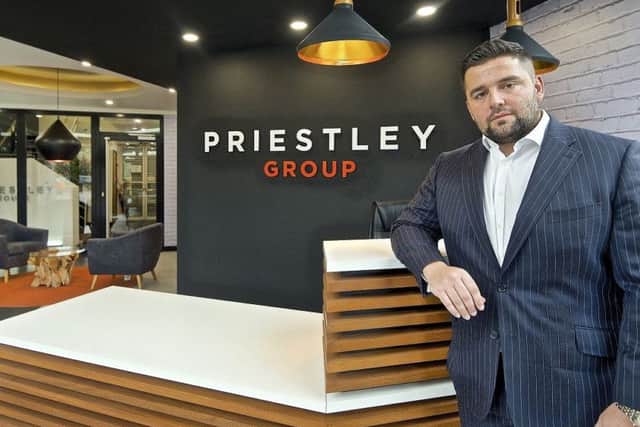 Nathan Priestley is chief executive of the Priestley Group.