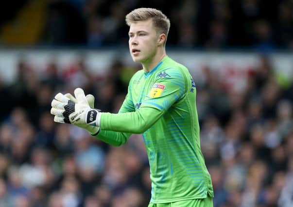 Leeds United goalkeeper Bailey Peacock-Farrell (Picture: PA)