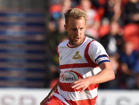 Doncaster Rovers midfielder James Coppinger
