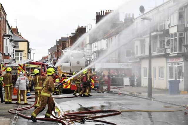The Londesborough Pub on West Street on Fire
Pictures by Paul Atkinson: