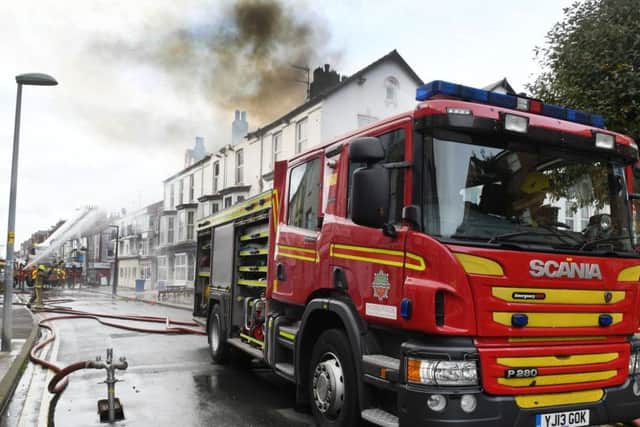 The Londesborough Pub on West Street on Fire
Pictures by Paul Atkinson: