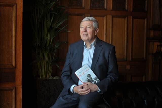Alan Johnson, at the Yorkshire Post  literary lunch at The Crown Hotel in Harrogate   Picture by Tony Johnson.