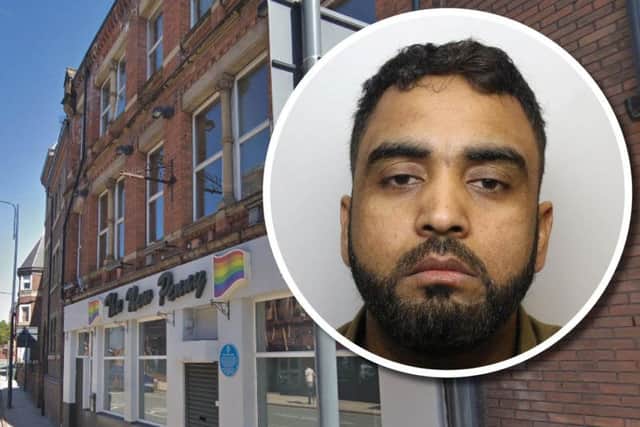 Father-of-five Mohammed Ilyas, 44, raped a man after picking him up as a passenger