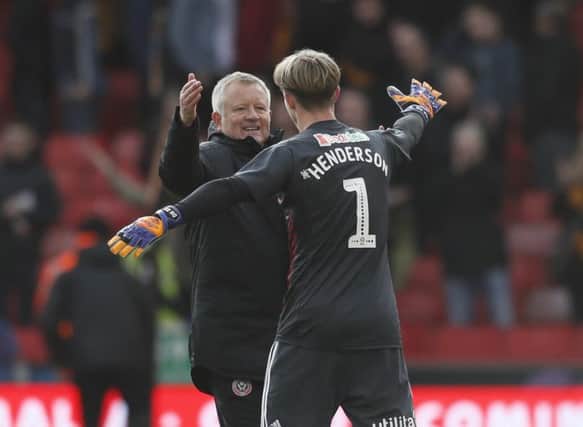 Sheffield United manager Chris Wilder had 10 players on  international duty including Dean Henderson (Picture: Simon Bellis/Sportimage).
