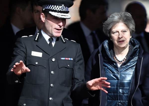 Theresa May is accused of letting down police chiefs by political commentator Tom Lees.